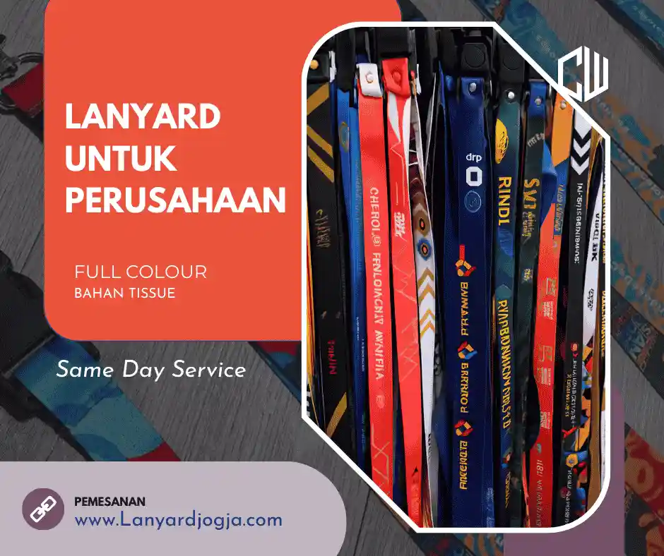 Lanyard untuk Perusahaan: Panduan Desain Custom